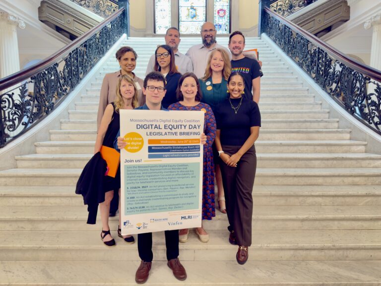 DE Group on stairs
